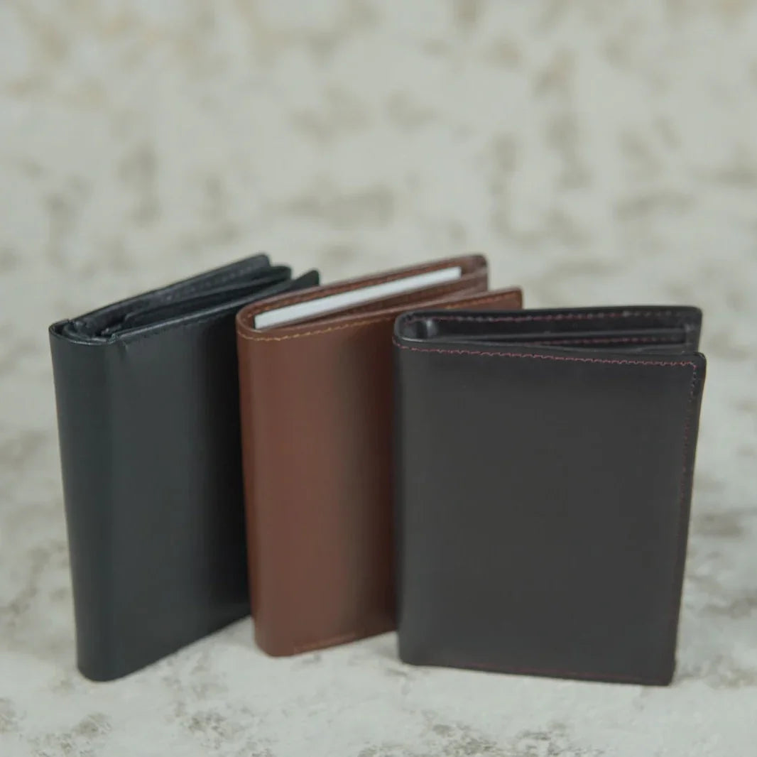 Premium Leather Bifold Wallet for Men
